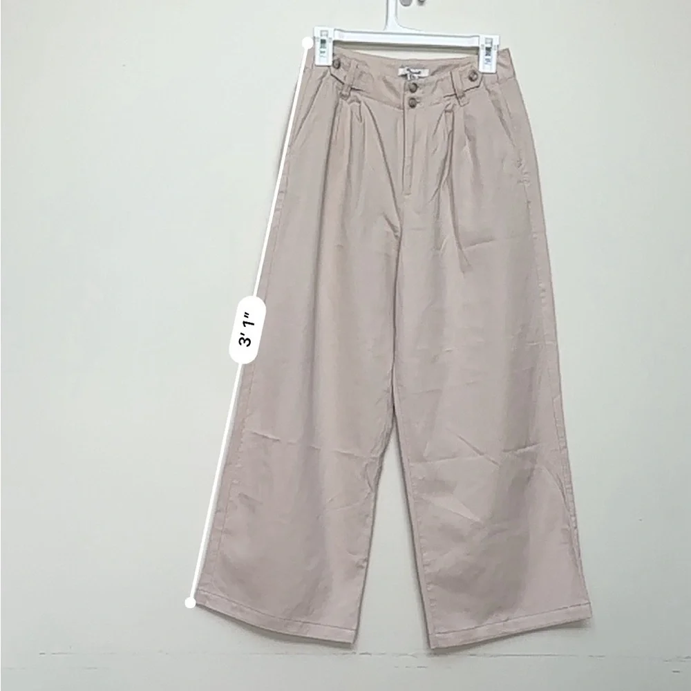 Madewell Harlow Wide Leg Pants Size 0P - Harvest Moon - Picture 12 of 13